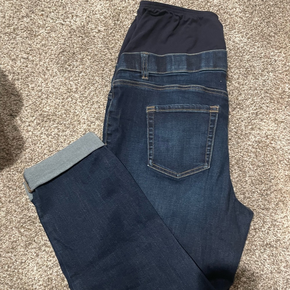 Maternity Dark Wash Jeans